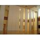 Function Hall Decorative Acoustic Room Dividers / Sliding Operable Wall Panel