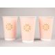 Reusable 16oz Double Wall Paper Cups For Hot Beverages Eco Friendly