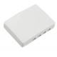 ABS 4 Cores FTTH Fiber Optic Termination Box Desktop Dustproof