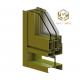 High Strength Aluminum Door Frame Profile With Fireproof Insulation