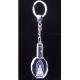 Crystal Transparent Buddha Key Chain