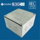 150x150x100mm Steel IEC 61386 Electrical Boxes For Outside waterproof
