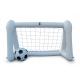 White Inflatable Water Toys , Children 's Soccer Goal Frame Outdoor Playground Inflatable Football Games