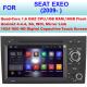 OBD Internet 2009+ Seat Exeo Car Radio GPS , Double Din Car Stereo Bluetooth Sat
