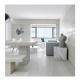 600x1200 Porcelain Floor Tiles 3D Travertine Bright Tile for Contemporary Living Room