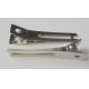 Cheap double pronge hair clip/metal double pronge hair clip manufactur
