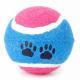 Eco-friendly rubber toy tennis ball for pet games