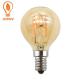 Globe Spiral LED Edison Bulb G45 3W Vintage Style Amber Glass Light Bulb 45*78mm
