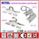 high strength anchor brackets and hooks GHS, GHSO, SP-9, SP-10 for ADSS fiber optic cable