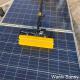 Solar Panel Cleaning Brush with Curved Gooseneck Design and Brushless Motor Perfect