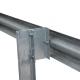 Hot-Dip Galvanized Steel Highway Guardrail Spacer With W-Beam Anti-Corrosion
