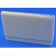 White Advanced Technical Ceramics Slotted Ceramic Wafer Boat For Wafer Carrier