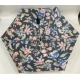 BSCI Wooden Handle Pocket Size Umbrella Diameter 93cm With Rolling Printing