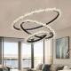 Simple Atmosphere Crystal Wreath Modern Pendant Light Postmodern Living Luxury