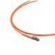LSZH / PVC OM2 Fiber Optic Patch Cable For FTTH FTTB FTTX Network