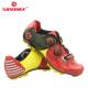 Shockproof Carbon Fiber Cycling Shoes Water Resistant Anti - Collision Design