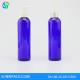 8oz blue PET bottles, 8oz blue Plastic bottles w/lotion pump, 8oz cosmo round bottles