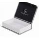 Custom Black Rigid Cardboard Paper Packaging Magnetic Flap Closure Gift Box