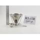 Stainless Steel Pour Over Coffee Maker Gift Set With Coffee Scoop