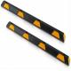 2 Pack Traffic Post Cones With Fillable Base For Packing Lot