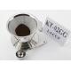 Paperless Stainless Steel Pour Over Cone Dripper , Metal Coffee Filter Cone