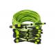 MPO MTP Cable 8 Fiber 12 Fiber 24 Fiber OM5 OFNR Jacket Lime Green