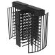 Security Revolving Full Height Turnstile Gates 120 Degree Dual Channel Access Control System