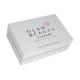 White 11*158*36mm Custom Printed Paper Packaging Box For Gift