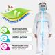 Nonwoven Protective Disposable Medical Isolation Coverall Clothing 60 gsm