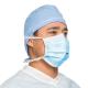 Dust Prevention 3 Layer Disposable Face Mask With Elastic Earloop