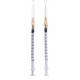 CE FDA Auto Disable Syringe With Needle 0.05ML 0.1ML 0.5ML 1ML