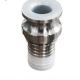 PFA Lined Stainless Steel Camlock Coupling E Adaptor SS316 Male Hose Fittings