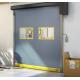 Self Recovery Zipper Rapid Roller Doors High Speed PVC Vinyl Fabric Fast Acting