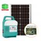 Portable Mini Home Solar Lighting System With FM Radio Outdoor Camping Generator