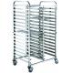 Mobile Commercial Hotel Equipment Bakery Tray Rack Trolley Stainless Steel Food Trolley
