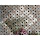 125cm Polka Dot Embroidery Flocked Tulle Mesh Fabric