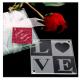 New creative promotion gift product wedding gift party glass coaster mat