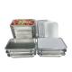 Convenient Disposable Aluminum Foil Container for Food Packing and Delivery