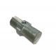Industrial Metal Pipe Coupling Bidirectional Connection Round Zinc Alloy AL-14