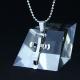 Fashion Top Trendy Stainless Steel Cross Necklace Pendant LPC275