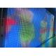 DC-5V  P37.5 SMD  Curtain LED Display , moving Picture big LED display board