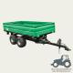 2T4W - Off Road Hydraulic Dump Trailer With CE 2ton Loading Weight; Tractor Farm Tipper Trailer