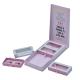 Pink False Eyelashes Luxury Packaging Boxes Handmade Drawer With Blister Tray