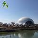 OEM Strong steel structure Outdoor camping eco House Living Tents  for tourism project
