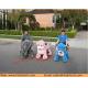 Arcade Game Parts Stuffed Animals Plush Wheels Happy Rides on Animal, Animal Walking Rides