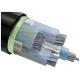 3 Plus 1 Core XLPE Insulated Cable Low Voltage Black Outer Sheath