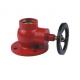 Straight Through hydrant valve with flange