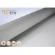 1 Side 0.65mm PU Coated Fiberglass Fabric Silver Grey For Welding Blanket Fireproof Curtains