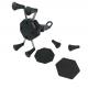 Anti Oxidative PVC X Claw Motorcycle Phone Mount 360D Rotatable