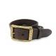 Heavy Duty Full Grain Leather Belts Casual Leather Belts With Special Pin Buckle